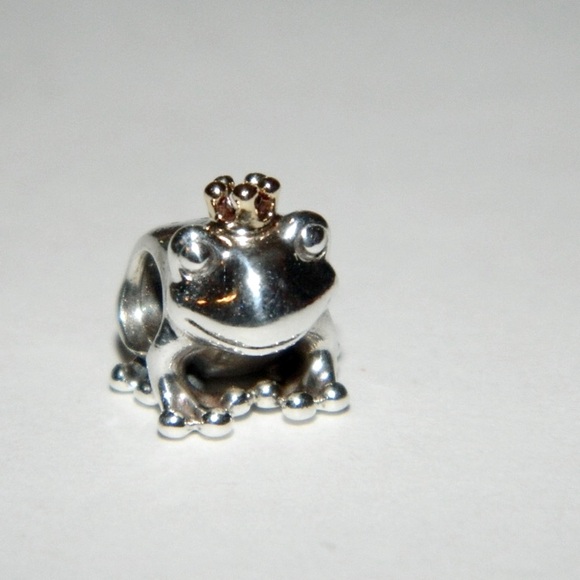 Pandora Frog Prince 14k S925 Ale - Picture 1 of 7